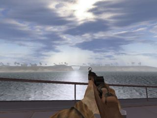 On the battleship