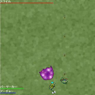 一人が囮、一人が攻撃が基本。