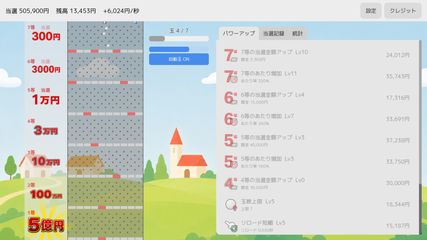 宝くじ×パチンコ　クリッカー